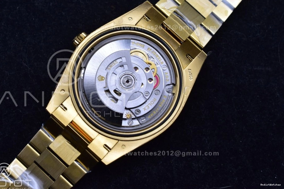 Dial Bracelet Edition 228238 Green on Roman Day Best THBF (Gain Weight) 1:1 40 YG VR3255 669 HighQuality Date President 1212